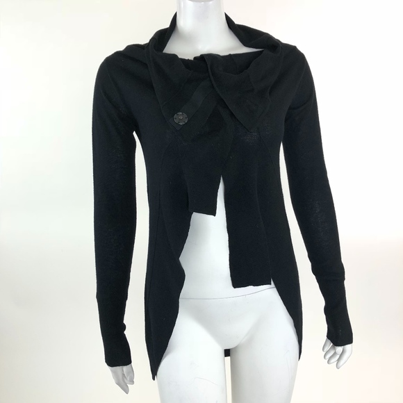 Allsaints Escape Cardigan Solid Black 